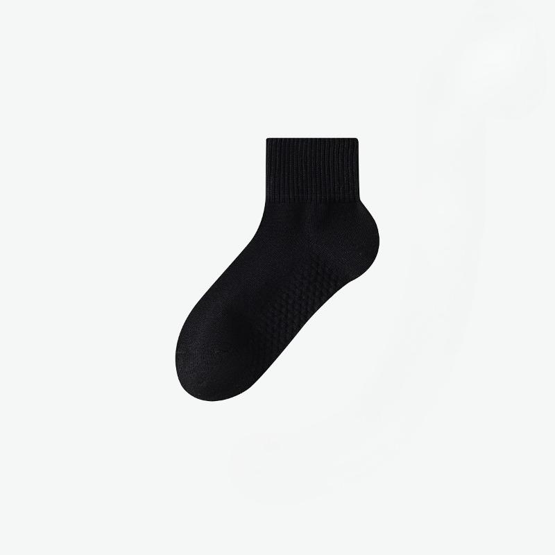 Female Autumn Leisure Pure Cotton Massage Bottom Essential Oil Moisturizing Deodorant Feet Boneless Sports Tube Socks