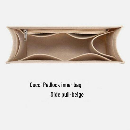Lightweight Felt Inner Bag Organizer with Support and Divider Pockets