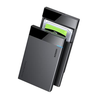SATA 25 6TB USBC 30 Black Hard Drive Enclosure