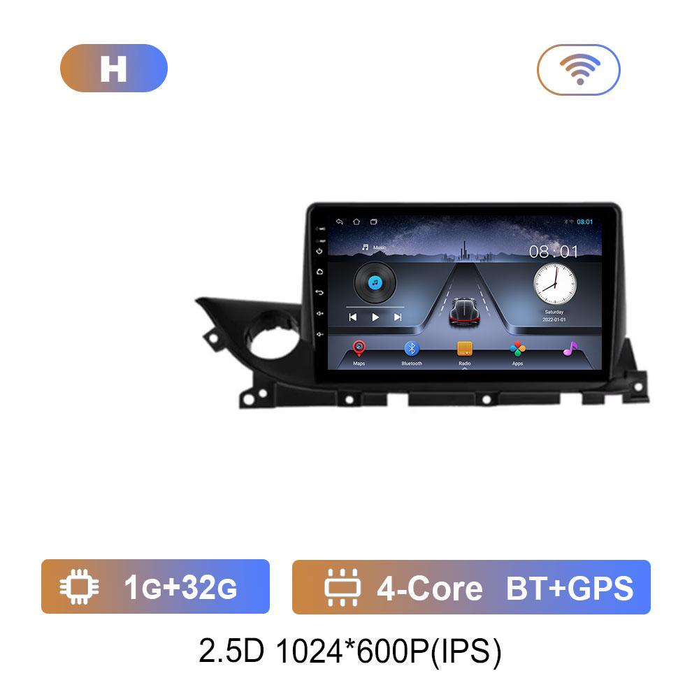 

Видео Мультимедийный Плеер Автомобильный Android 14 WiFi QLED Экран для Mazda 6 Mazda6 III 3 GJ GL ATENZA 2018 - 2021 GPS Навигация BT