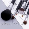DUcare Natural Bristle Makeup Eyeshadow Brush Set of Super Includes Storage Case Brushes, 6, Soft,