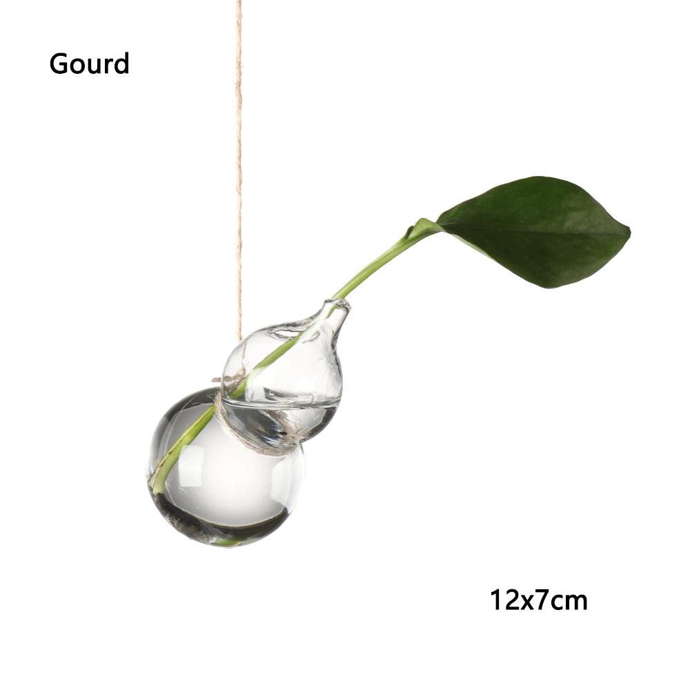 Creative Hanging Ball Glass Flower Glass Vase Hydroponics Plant Pot Terrarium Container Garden Supplies Party Home Decoration