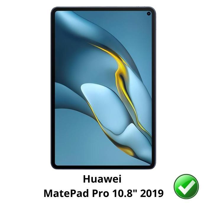 Screen Protector for Huawei MatePad Pro 10.8" (2019) [Pack 2] Phonillico Ultra Thin Resistant Protective Plastic Film