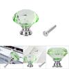 1PCS 30mm   Shape   Glass Pull Handle Cabinet Drawer Door Knob (Transparet)