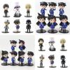 Cute Detective Conan Q Version Figures Set Of 6 Desk Display Cake Topper Home Decoration