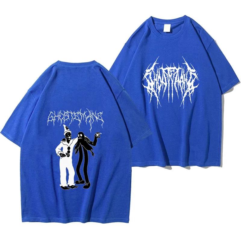 Ghostemane Graphic Print Men's T-Shirt Fashion Hip Hop Metal Rock Gothic T-Shirt Streetwear Plus Size T-Shirt Men
