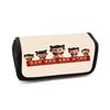 Childrens Minimalist Pencil Case With Ne Zha Print Design For Daily School Use