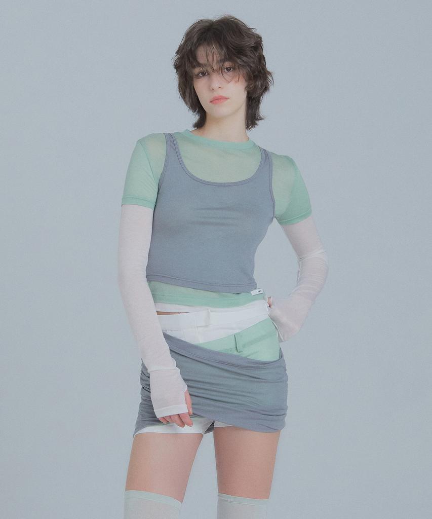 Peulaentigseobiseu Triple Layered Long Sleeve - Grey