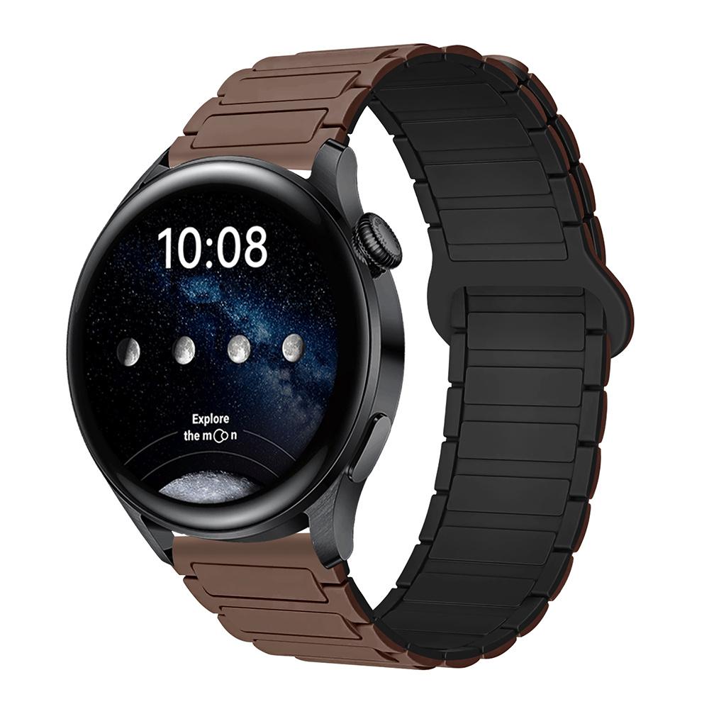 18mm 22mm 20mm Magnetic Silicone Strap For Samsung Galaxy Watch 7 6 5 4 44mm 40mm Sports Band For Galaxy Watch 4 6 Classic 47mm Huawei GT 4/5/6 41mm