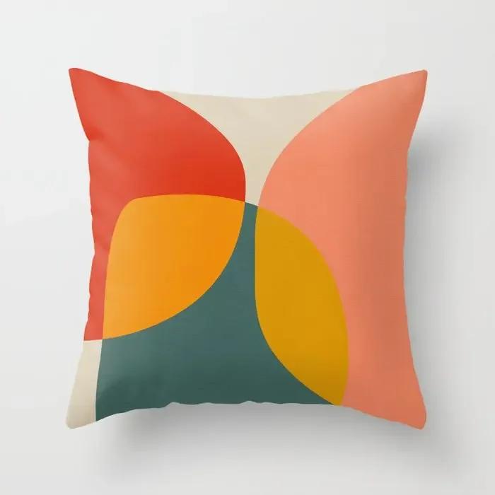 Bedroom Living Room Decoration Home Decor Abstract Pattern  Sofa Cushion Cover