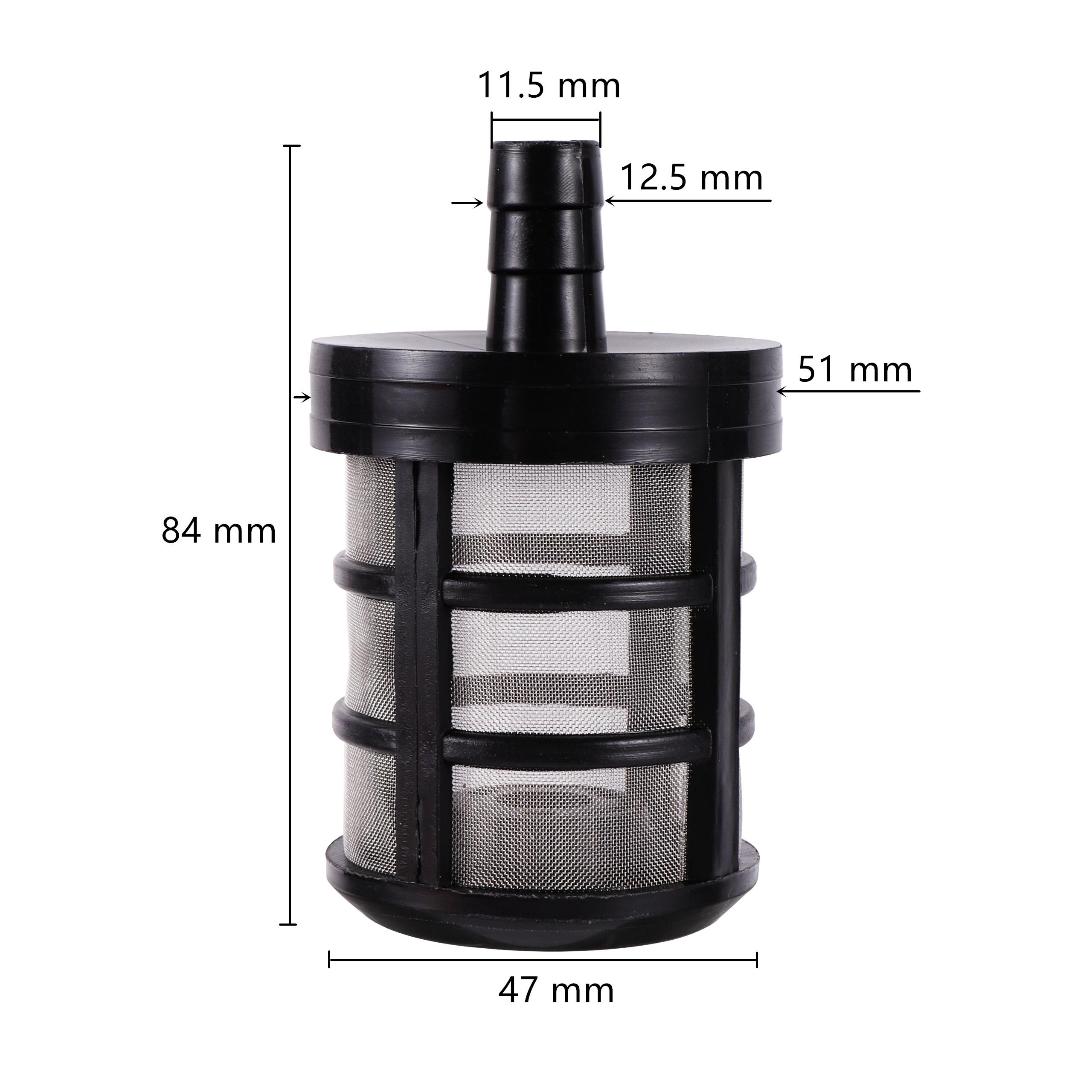 

4/7/8/10/11/12/13mm Hose Drip Irrigation Filter Metal Mesh Mesh Garden Agriculture Irrigation Filter Watering Pipe Fittings