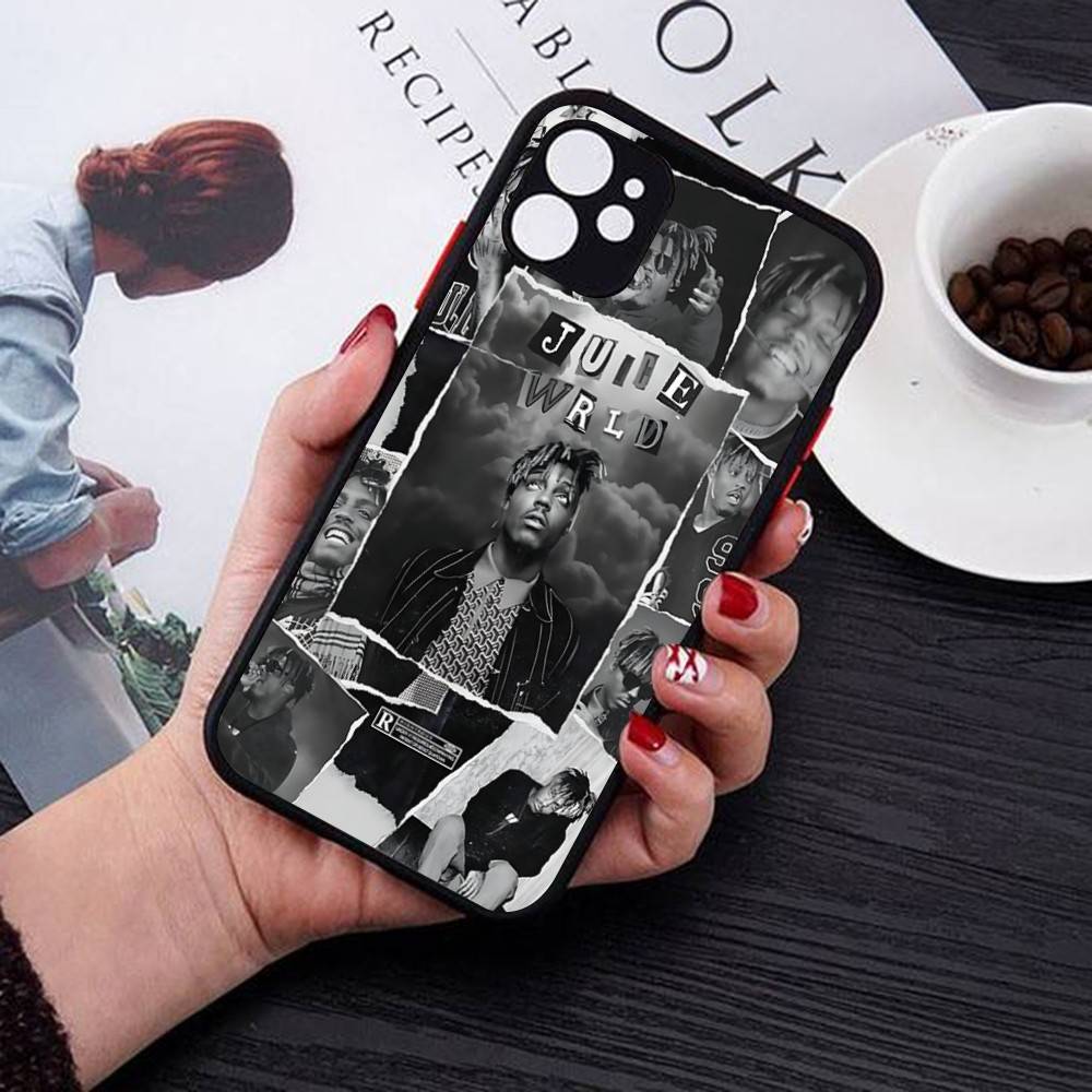 

Juice Cool Singer WRLD Phone Cases For IPhone 16 15 14 Plus 13 12 11 Pro Max Matte Oft Bumper Phone Cover iphone X