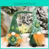 St. Figurine de feuille verte de la Saint-Patrick, décoration irlandaise mignonne pour célébrer la fête