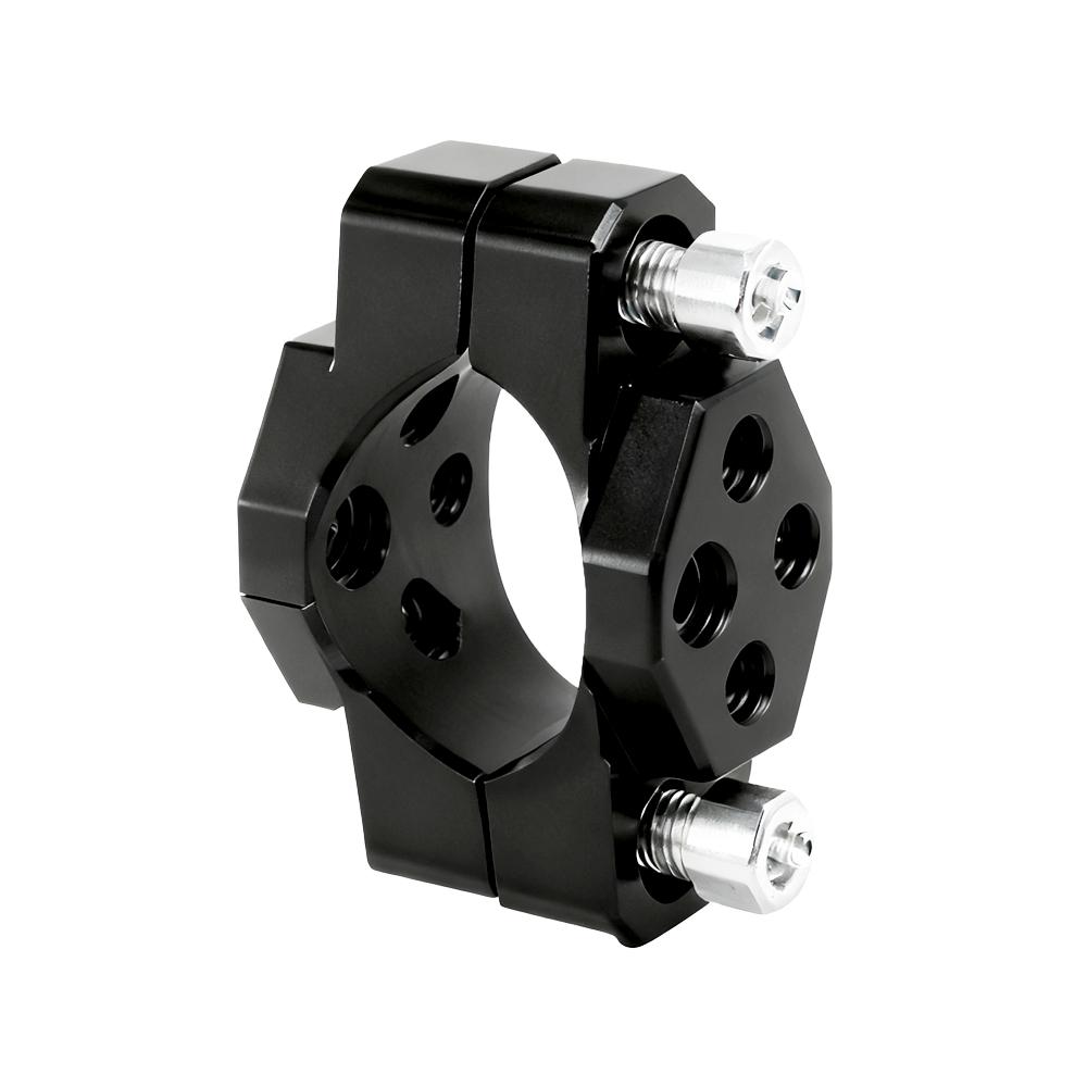 Motorcycle Handlebar Bumper Mount Bracket Headlight Spotlight Mount Clip Motorcycle Fog Light Bracket Headlamp Holder Accesorios