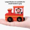 Magnetic Dinosaur Theme Wood Train Set Educational Toy For Early Learning And Hand Eye Coordination For Children