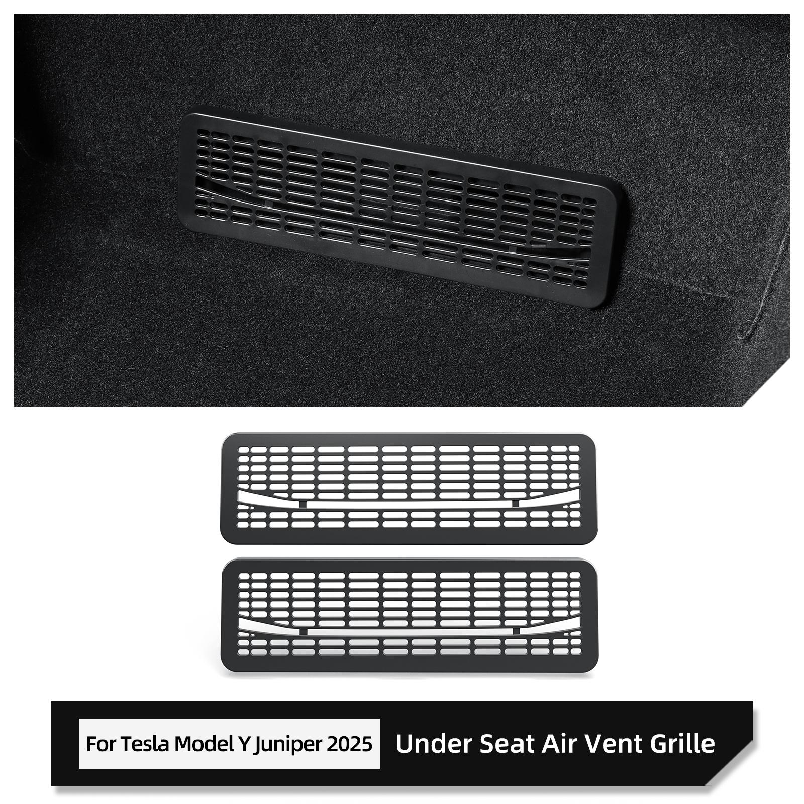 

for Tesla Model Y Juniper/Launch 2026 Rear Row Air Outlet Protective Cover Anti-blocking Air Vent Grille Protector Accessories