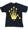 Y2k Stussy Sport Crown T Shirt Men Medium Blue Unisex T-Shirt