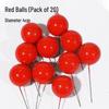 Cake Decoration Balls: Gold & Silver Spheres for Baking & Christmas Decor