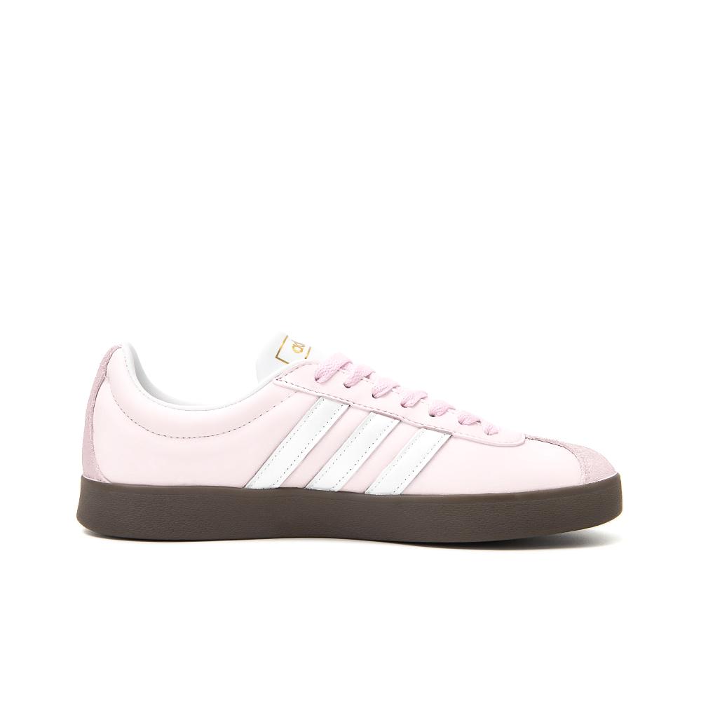 adidas Neo VL Court 2.0 Orange Soda Slip Resistant Abrasion Resistant Low Top Skateboard Shoes Unisex Pink ID6015(Team746-)