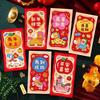 6pcs Best Wishes 2026 Horse Year Money Envelope Cartoon Spring Festival Envelope  Wedding Use