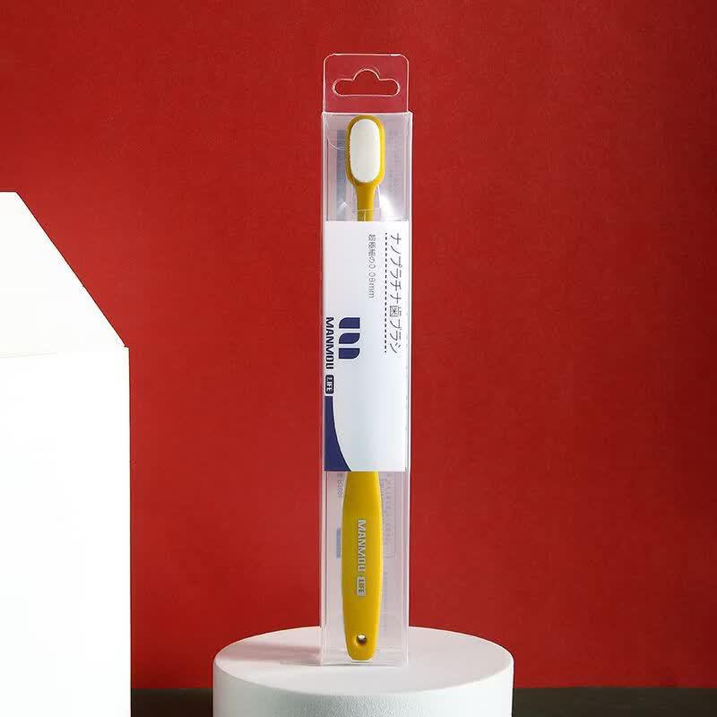 RAOYI Adult Soft-Bristle Toothbrush for Gum Care (2-Pack)