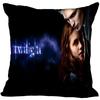 Die Twilight Saga Biss zum Morgengrauen Kissenbezug Schlafzimmer Haus Dekorativ Geschenk Kissenhülle Quadratisch Reißverschluss Kissenbezüge Satin Weich