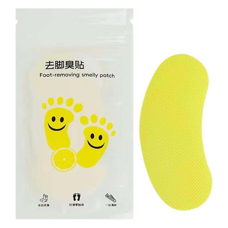 

Патч для удаления запаха ног с лимонным ароматом, улучшающий аромат обуви, дезодорирующая наклейка, патч для уменьшения запаха, дезодорирующие подушечки