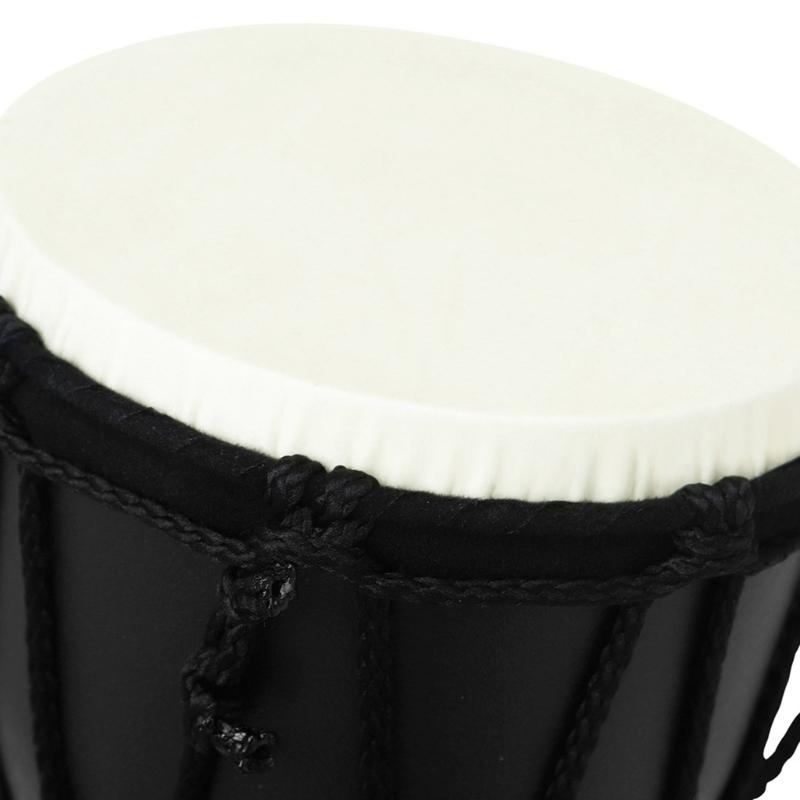 4Inch African Hand Drum Musical Instrument Children Drum Musical Toy Unique Pattern Small Drum Percussions Toy