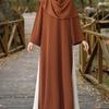 Stylish Ethnic Color Block Dress - Breathable, Comfortable Fabric