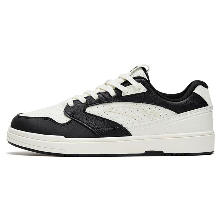 ANTA Street Naughty Low-Top Sneakers White Black Men s 912318016-2 EU 39