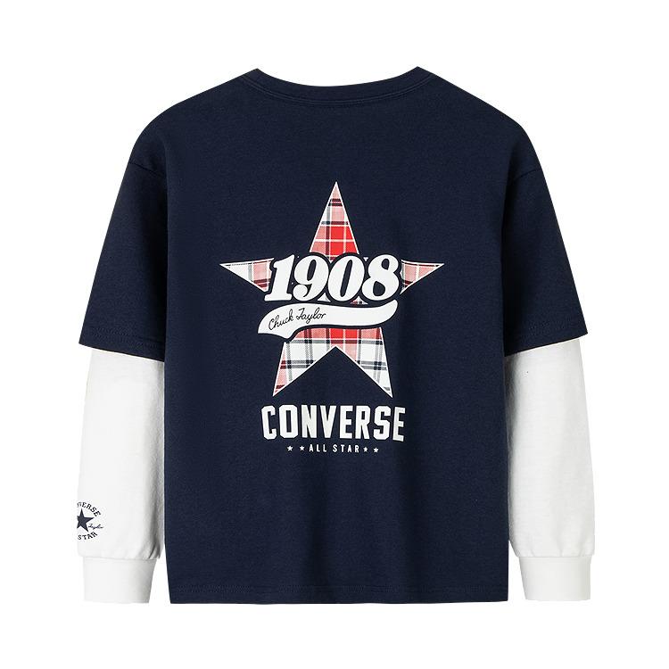 Converse All Star T Shirt Navy Children Aged 3 7 Years Old CV2512417PS-001