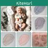 Cozy Cotton Lace Newborn Baby Lounger Portable Crib Bed In Pink Beige Gray Teal