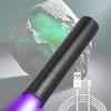 365nm Inspection Flashlight Blacklight for Jewelry Collection 400mah White Lens