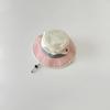 New Kids Bucket Hat for Boy Girl Sporty Fashion Solid Color Camping Cap for Children Simplicity Summer Travel Sunshade Hat