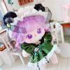 niannyyhouse 20cm Plush Doll Purple Black Hair (13-Skeletonless) Gray