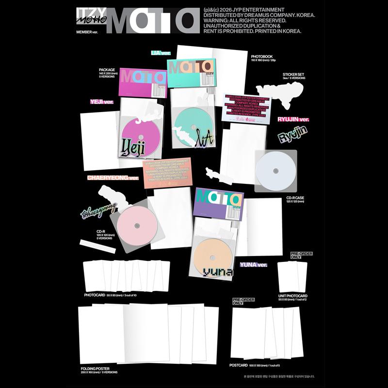 [VORBESTELLUNG] ITZY – Motto MEMBER Version
