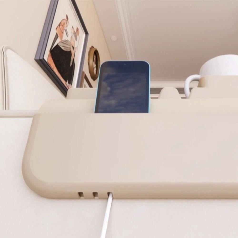 Silicone Sofa Hanging Storage Bag Non-Slip Armrest Cup Holder Durable Couch Mini Table  Snack