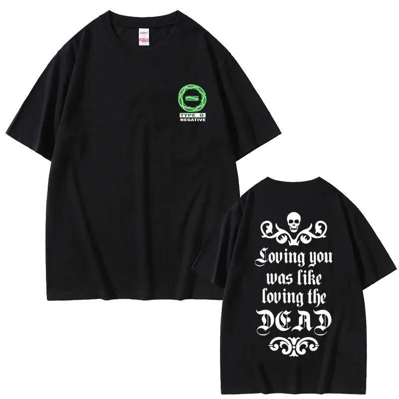 2026 Rock Band Type O Negative Suspended In Dusk Essential T-shirt Men Women Fashion Casual Tshirt Male Vintage Oversized Tops Tees
