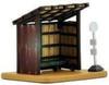 Scale Model Railway Diorama Accessory 80 Waiting Room A Collection 1/80 ~Bus stop/Nekoya Line~ "Building 80" [302995]