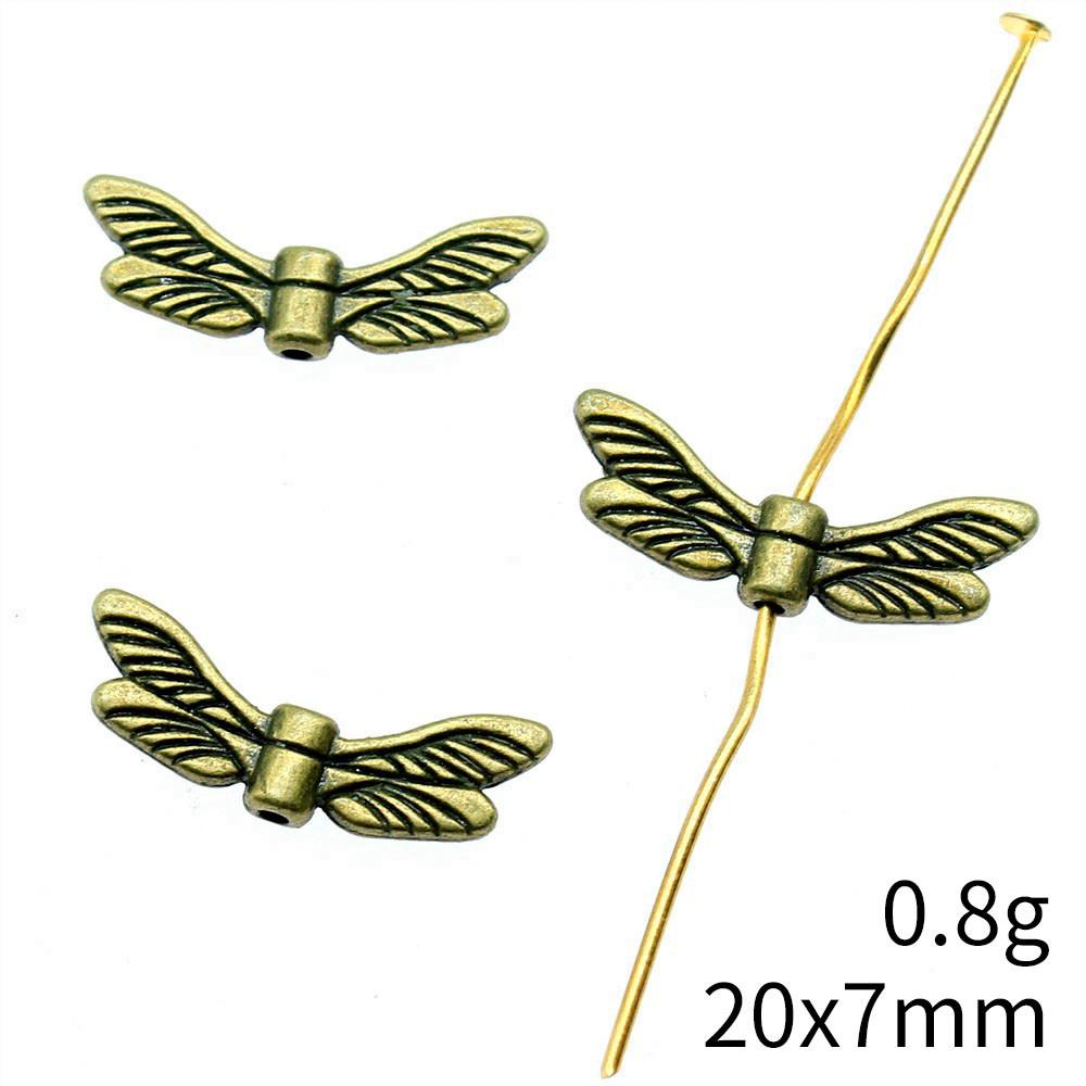 Beads To Make Jewelry Accessories Jewelry Love Wing Small Hole Beads Spacer Accessories Parts Bracelet Beads Accessories