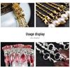 Metal Ball Chain Necklace Clasp & Bracelet Hook Connector - DIY Jewelry Accessories