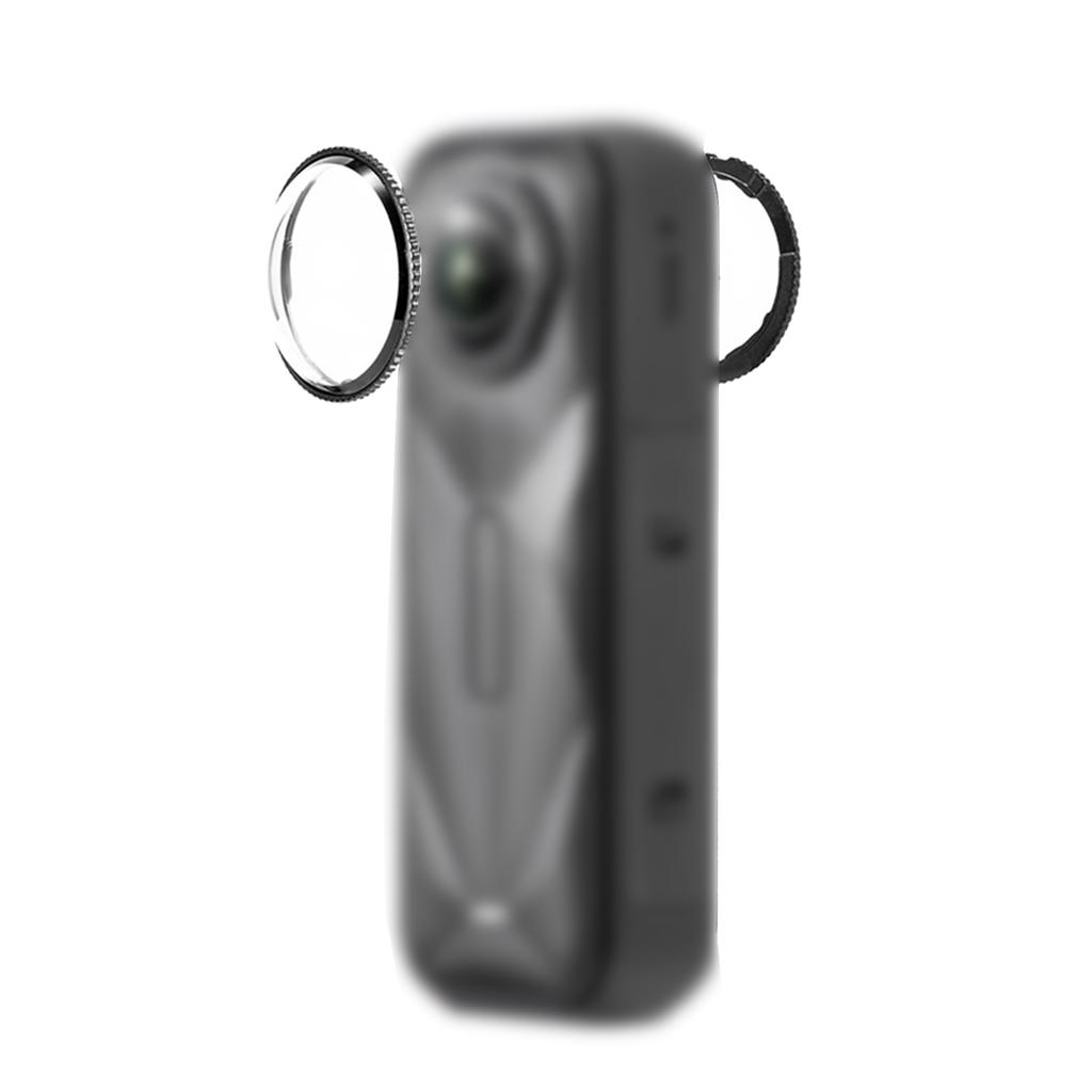Lens Guard Cap Fits for Insta360 X5 Action High Transmittance Camera Lens Protector Removable