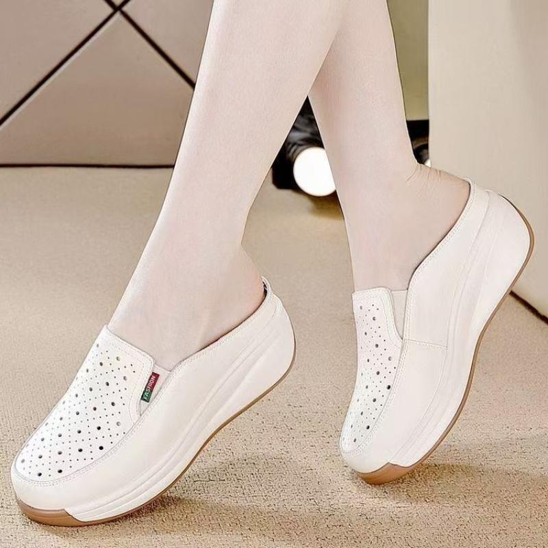 New Style Shoes - Large Size Flip-flops with Soft Sole and Rounded Toe - Women's Style