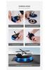Solar-Powered Rotating Airplane Car Air Freshener - Gardenia Scent 