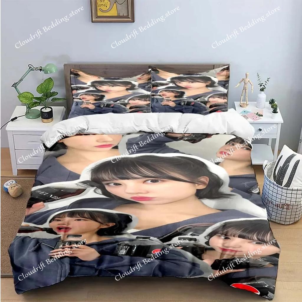 Exquisite Singer E-Eunha Fashion Anime Digital Printing Bedding Set Duvet Cover Comforter Bed Youth Kids Girl Boys Gift