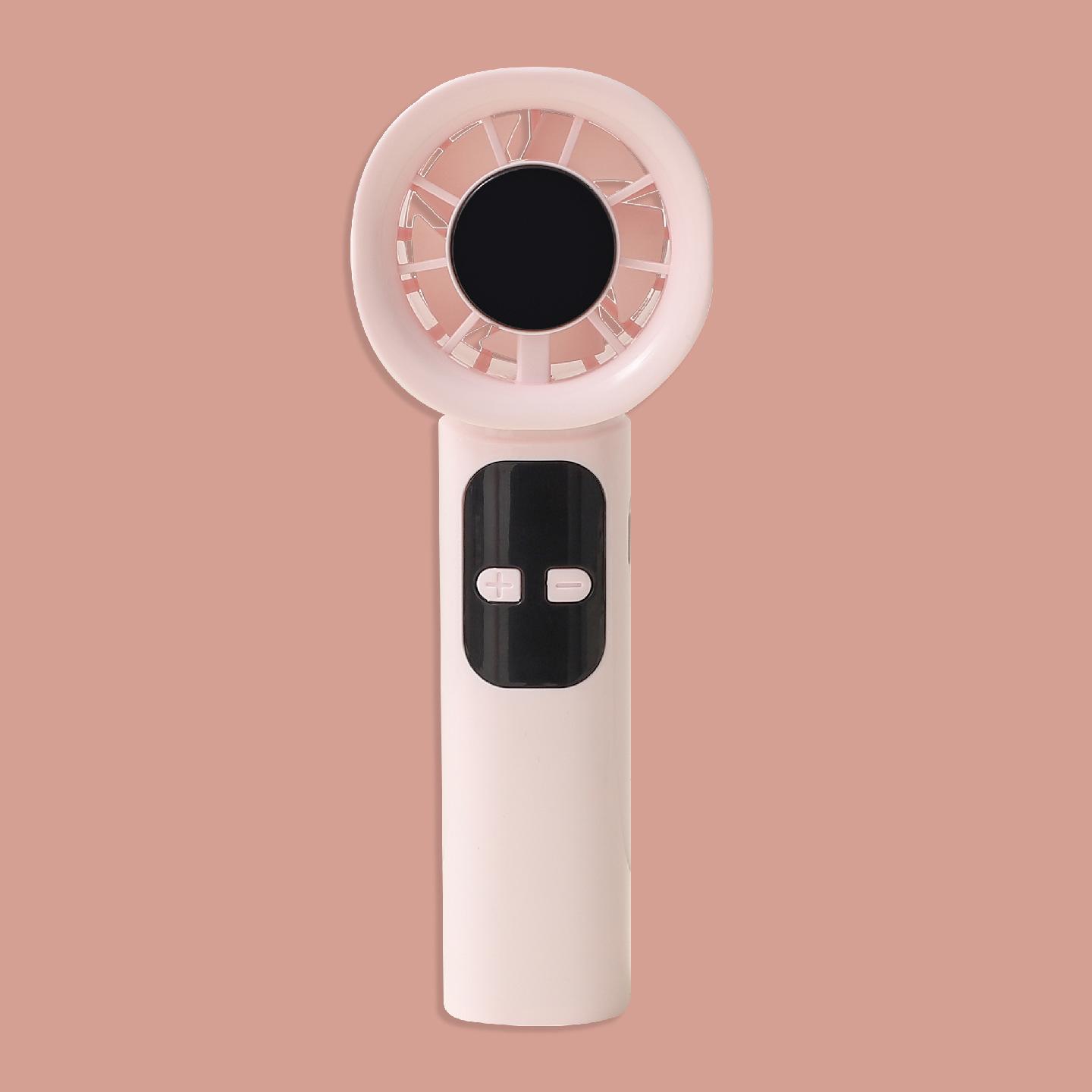 Portable USB Rechargeable Mini Fan with High-Speed Turbo for Outdoor Use High-Speed Fan