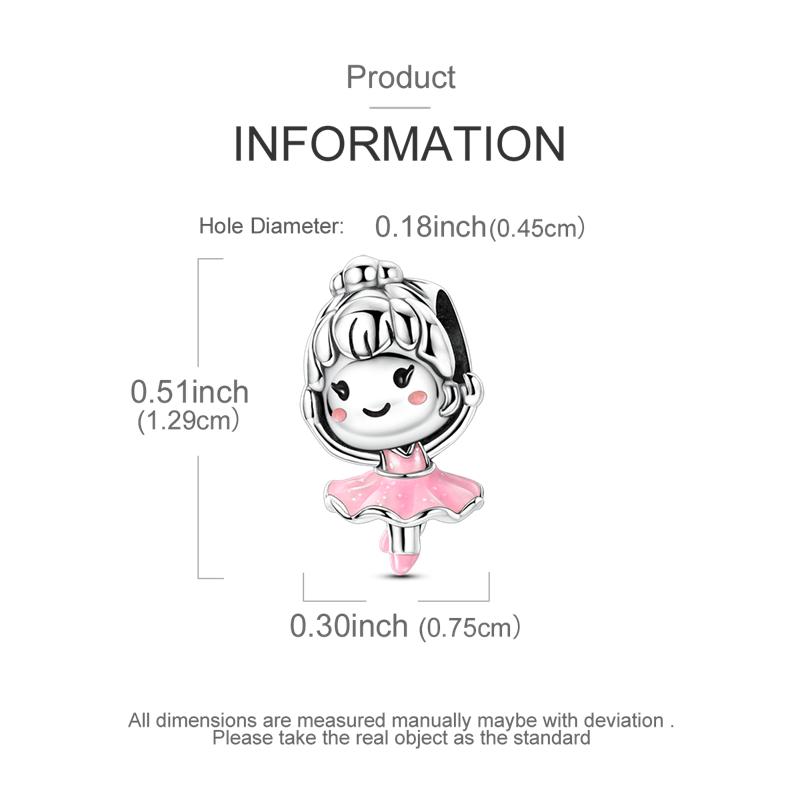 Charm S Copper Original Lucky Gift Charms Beads Fit Pendant Charm Bracelet Dangle For Women Diy Fine Jewelry Making