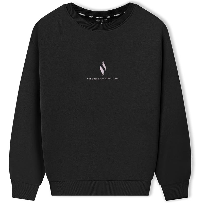 SKECHERS Women s L425W011 Knit Pullover Sweatshirt L 4790₽