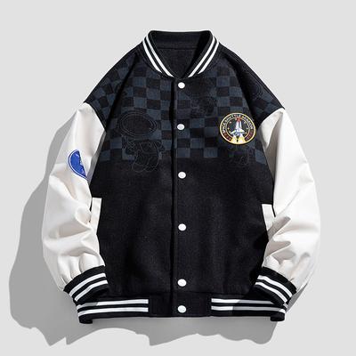 Jachetă de Primăvară și Toamnă pentru Bărbați, Trend Lejer Casual Modă Versatil Top Ins Brand la Modă Rufian Frumos Palton
