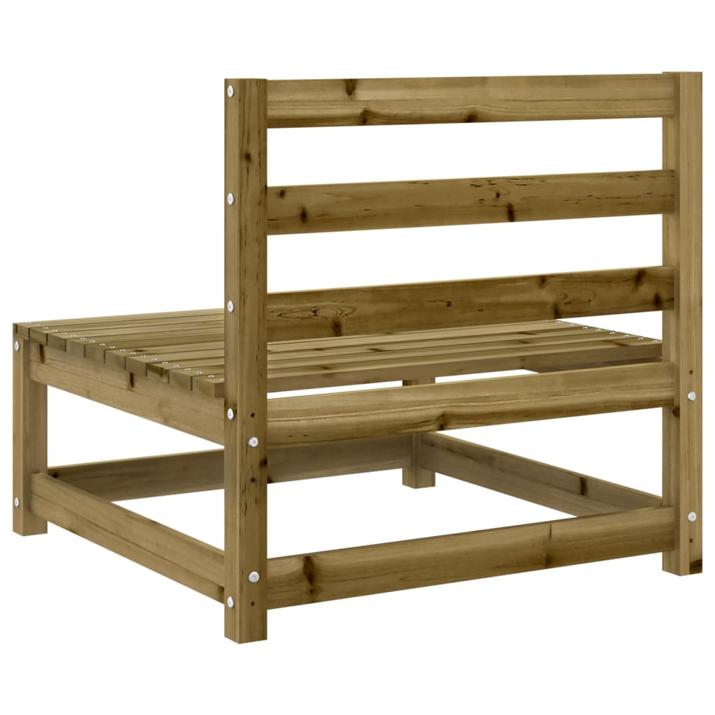 6 Piece Garden Sofa Set Pressure Treated Pine Wood